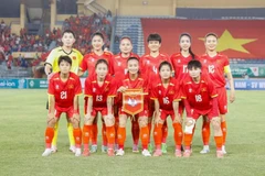 越南女足稳居亚洲第六。图片来源：越南足联