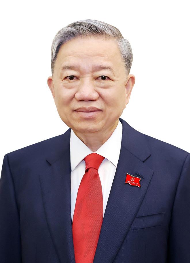 越共中央总书记苏林。图自越通社 vna-potal-tong-bi-thu-tham-cap-nha-nuoc-toi-trieu-tien-va-du-le-ky-niem-80-nam-dang-lao-dong-trieu-tien-8319481.jpg
