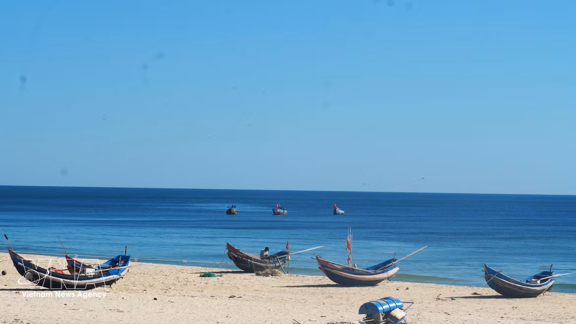 广治省：越门-滨海海滩的自然之美
