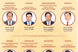 新省市人民委员会主席名单公布。图自越通社