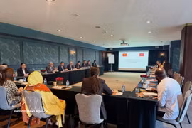 越南-摩洛哥贸易促进研讨会现场。图片来源：越通社