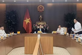 政府副总理梅文政同各部门、单位召开会议，核查2025年联合国卫塞节准备工作。图自越通社