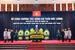 原国家主席陈德良吊唁仪式在河内国家殡仪馆举行
