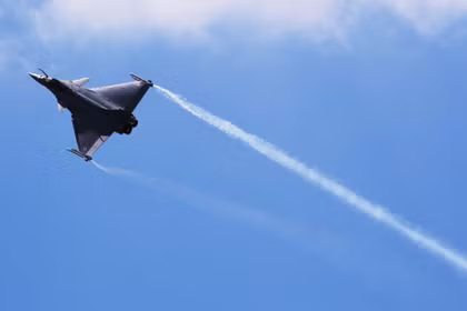 附图：“阵风”（Rafale）战斗机。图自新华社/越通社