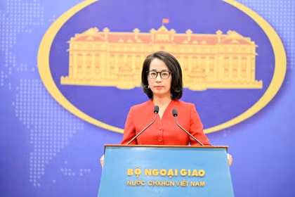 越南外交部发言人范秋姮。图自越南外交部