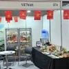 越南企业的展位。图自越通社