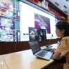 AI摄像系统的投入使用对市民交通行为产生积极影响，并减少了需在现场直接处理违规的交警人数。图自越通社