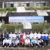 越南学生代表团在亚太地区数学奥林匹克竞赛中位列第七。图自越通社