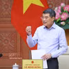 越南政府总理黎明兴在会上发表讲话。图自越通社