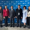 越南代表团出席联合国教科文组织（UNESCO）执行局第222届会议。图自越通社 