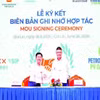 Becamex平定公司与CNG越南股份公签署合作协议。图自越通社