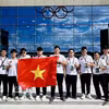 越南代表队在2026年国际人工智能奥林匹克竞赛中喜获7枚奖牌。图自越通社