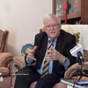 澳大利亚新南威尔士大学澳大利亚国防学院教授卡尔·塞耶（Carl Thayer）。图自越通社