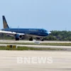 航空部门主动应对并调整航班计划。图自越通社