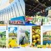 2025中国（河南）—东盟粮农合作发展大会介绍中国和东盟国家的粮农产品。图自越通社