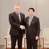 越南国家主席梁强会见斯洛伐克总理罗贝尔特·菲佐。图自越通社