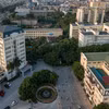 河内国家大学的一角。