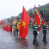 2025年雄王祭祖日活动上香仪式。图自越通社