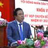 顺化市委副书记阮克全同志发言。图自越通社