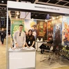 Mockingbird Pictures公司的展位。图自越通社