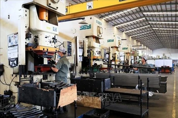 同奈省江田工业区工厂。图自越通社