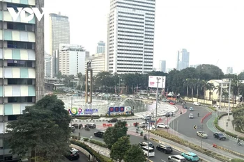 印度尼西亚雅加达的一角。图自《越南之声》