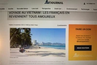 法国专业航空网站air-journal.fr屏幕截图。图自越通社