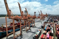 越南进出口活动持续活跃。图自越通社