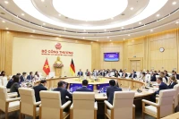 会议现场。图自越通社