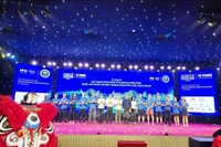 公布仪式现场。图自越通社