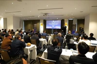 论坛现场。图自越通社