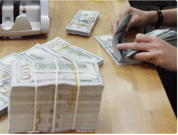 10月31日上午美元价格略增。图自越通社