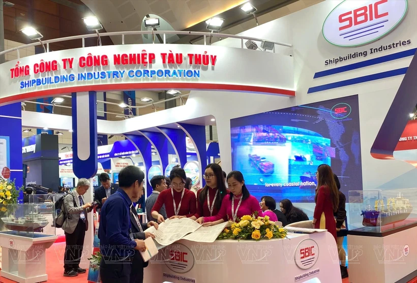 第十届造船与海洋工程技术展览会。图自https://vietnam.vnanet.vn/