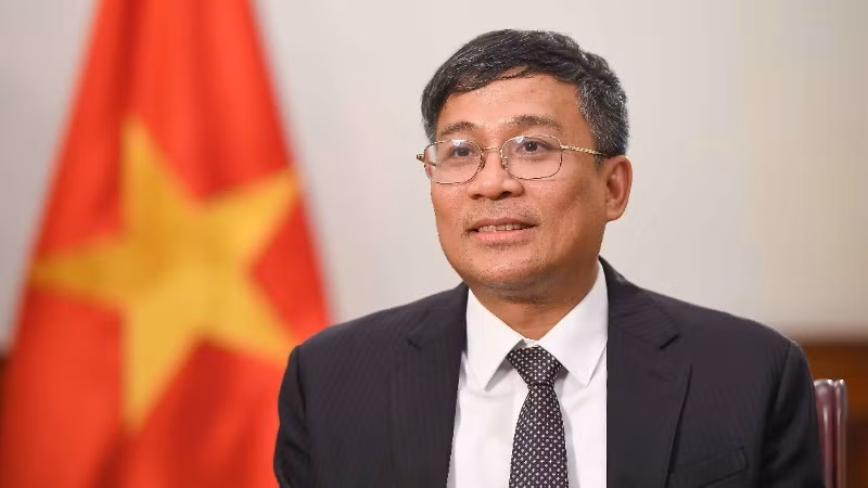 越南外交部常务副部长阮明宇。图自越通社