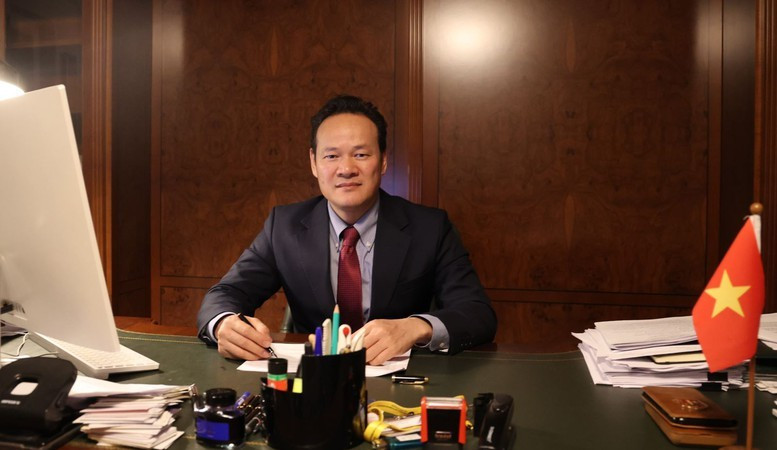 越南驻日内瓦大使梅潘勇。图自政府报