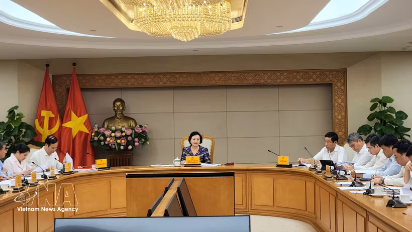 会议现场。图自越通社