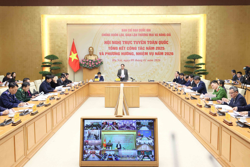 会议现场。图自越通社