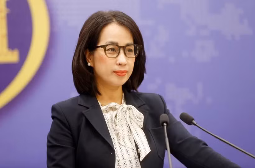 越南外交部发言人范秋恒。外交部供图