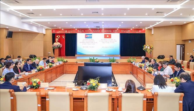 会议现场。图自越通社