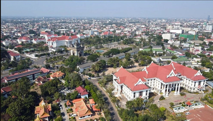 IMF预测2026年老挝经济增长4.5%。图自越通社