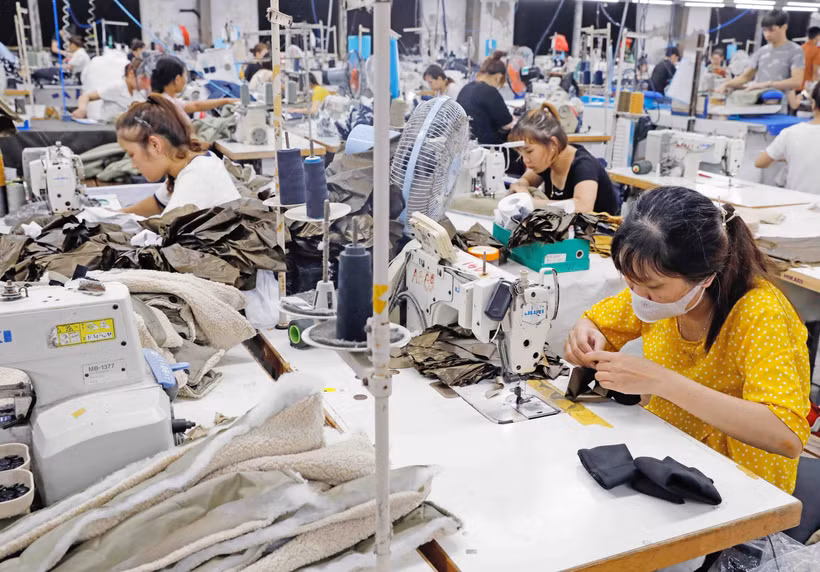 2026年第二季度GDP达8.39%，高于2025年同期的8.14%。图自越通社