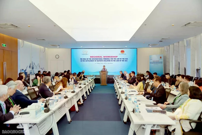 研讨会场景。图自越通社