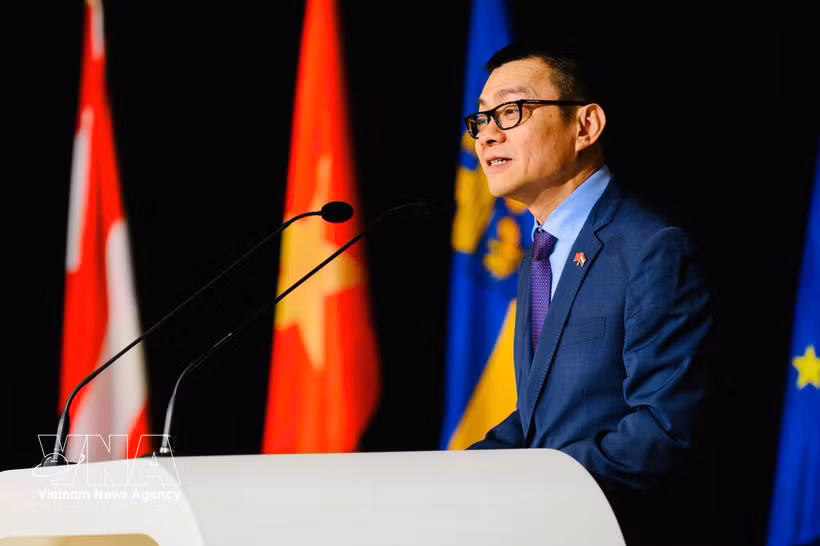 越南驻奥地利大使武黎泰煌。图自越通社