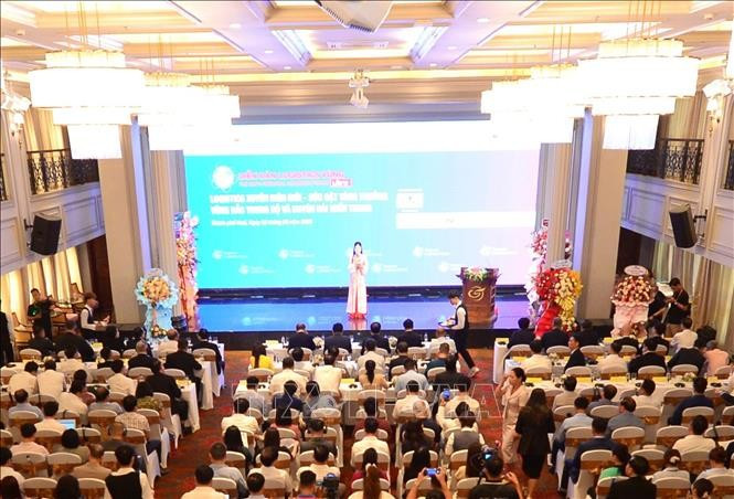 论坛现场。图自越通社