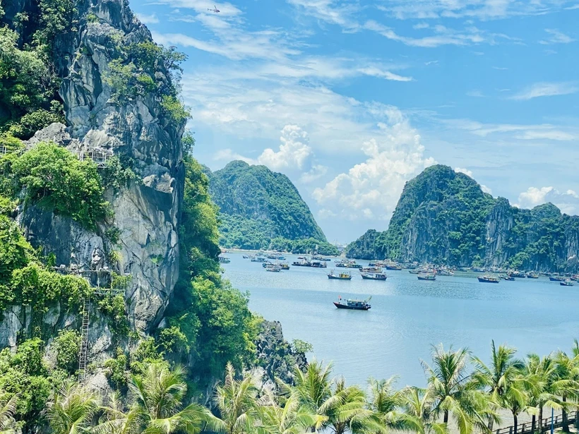 广宁省下龙湾美景。图自越通社