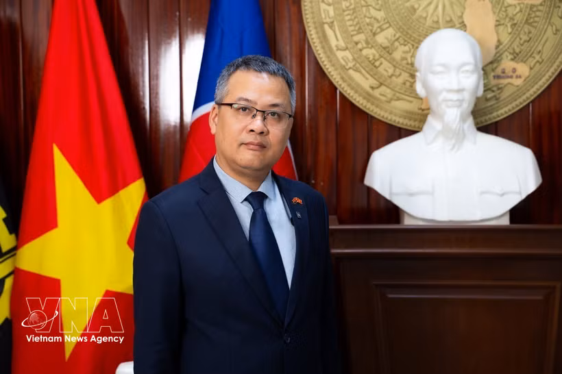 越南驻安哥拉特命全权大使杨政职。图自越通社