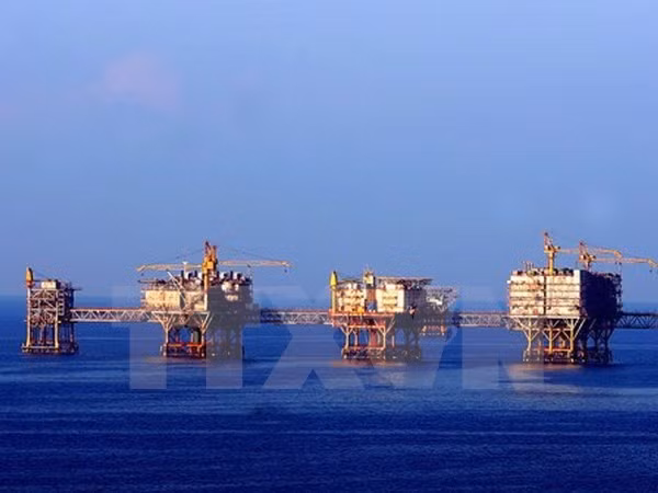 Vietsovpetro再次实现年产超300万吨油当量。图自越通社