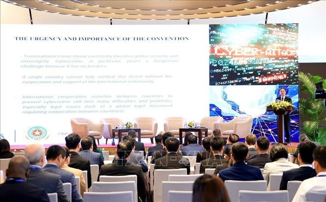讨论会现场。图自越通社