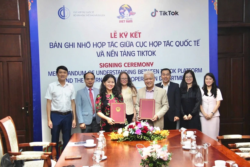 签署仪式场景。国际合作局供图