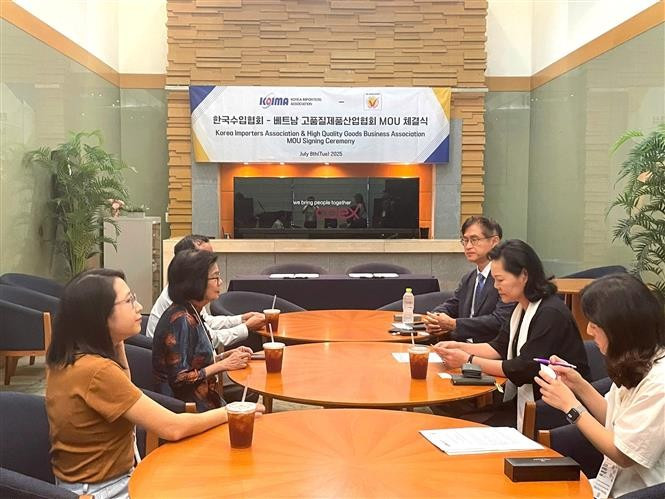 越南优质产品企业努力征服韩国市场